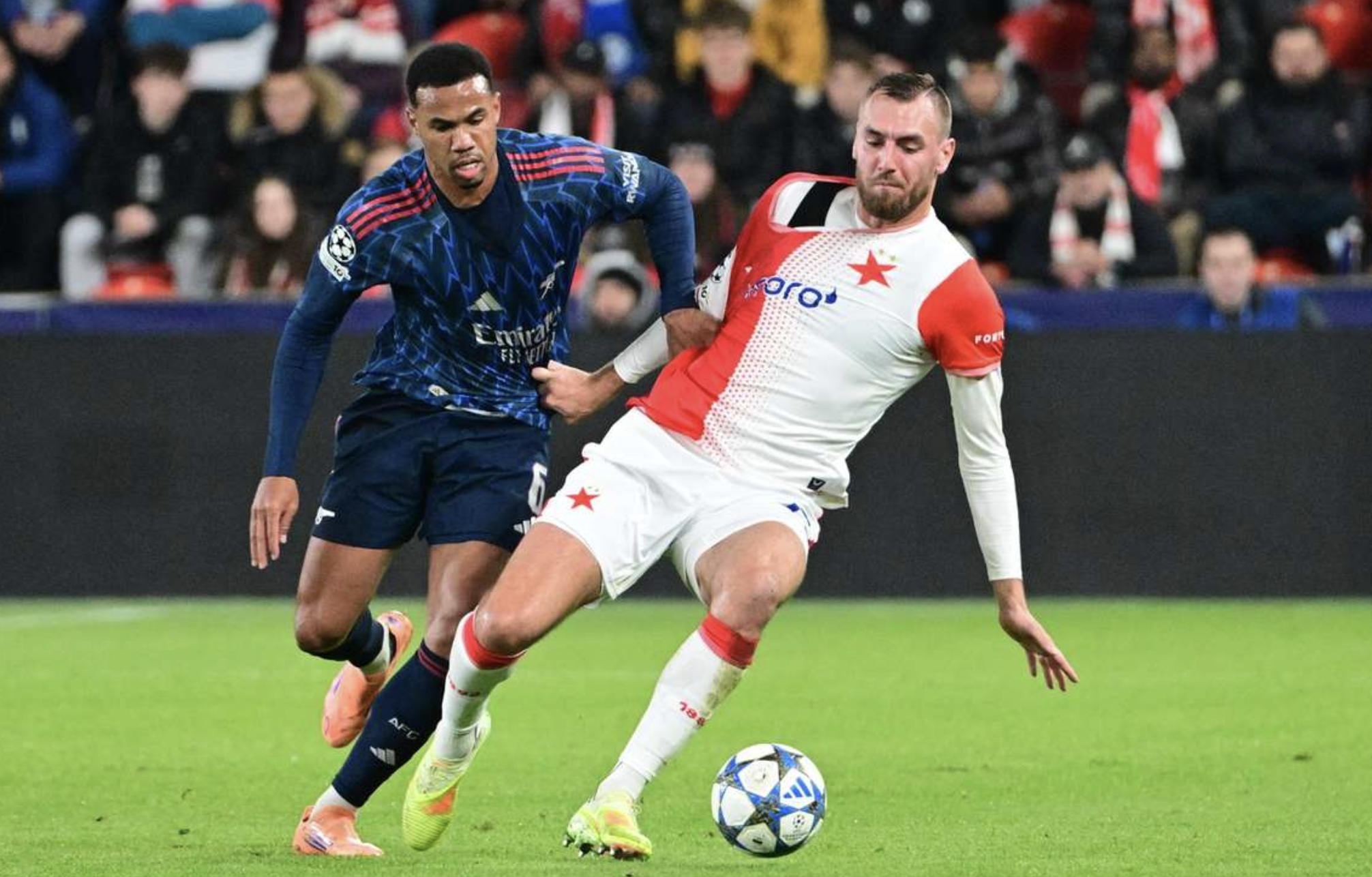 Slavia Praha vs Arsenal Liga mistrů
